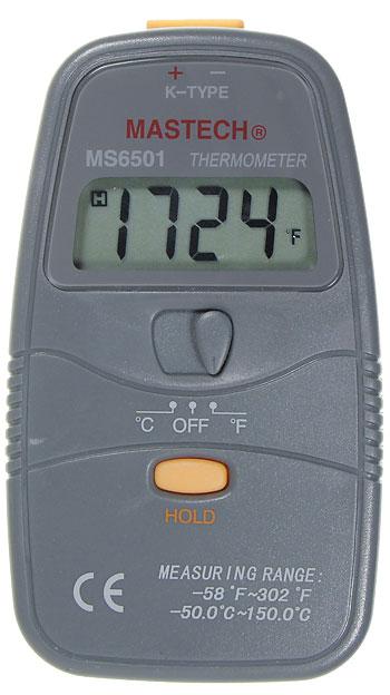 Цифровой термометр Mastech MS6501 ― HD01.ru
